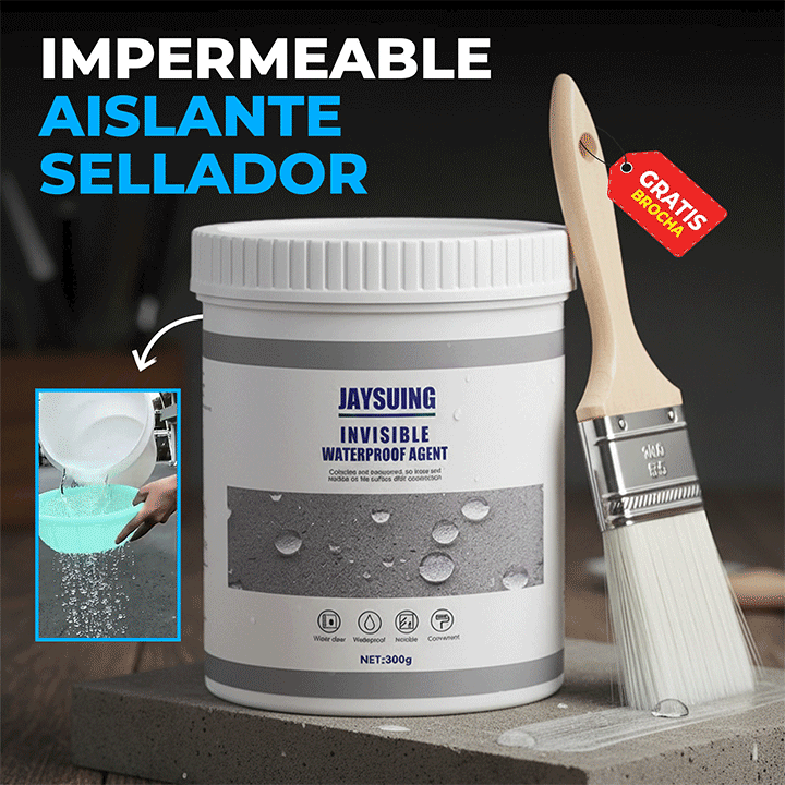 43% OFF 🔥 Compra 1 y Lleva 1 Gratis – Sellador Invisible e Impermeable (Cepillos Incl.)
