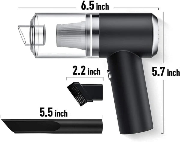 30% DE DESCUENTO 🔥 Aspiradora Portátil Inalámbrica Recargable por USB