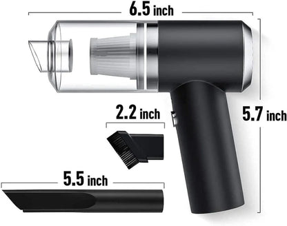 30% DE DESCUENTO 🔥 Aspiradora Portátil Inalámbrica Recargable por USB