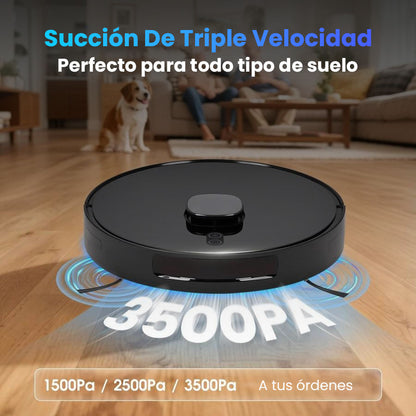 30% DE DESCUENTO 🔥 Robot Aspirador 3 en 1, tu compañero de limpieza diaria.