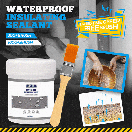 43% OFF 🔥 Buy 1 Get 1 Free – Invisible Waterproof Sealant (Brushes Included)