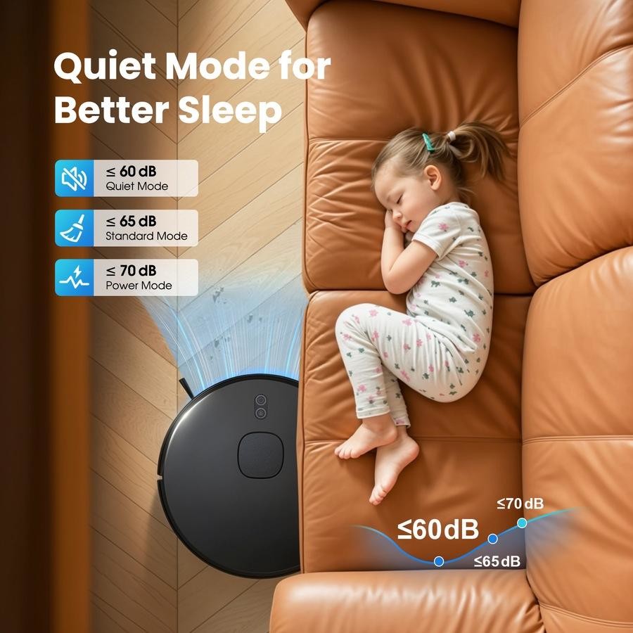 30% OFF 🔥 Robô de Limpeza Inteligente 3 em 1 – Limpeza de Piso Sem Esforço, Todos os Dias