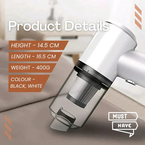 30% DE DESCUENTO 🔥 Aspiradora Portátil Inalámbrica Recargable por USB